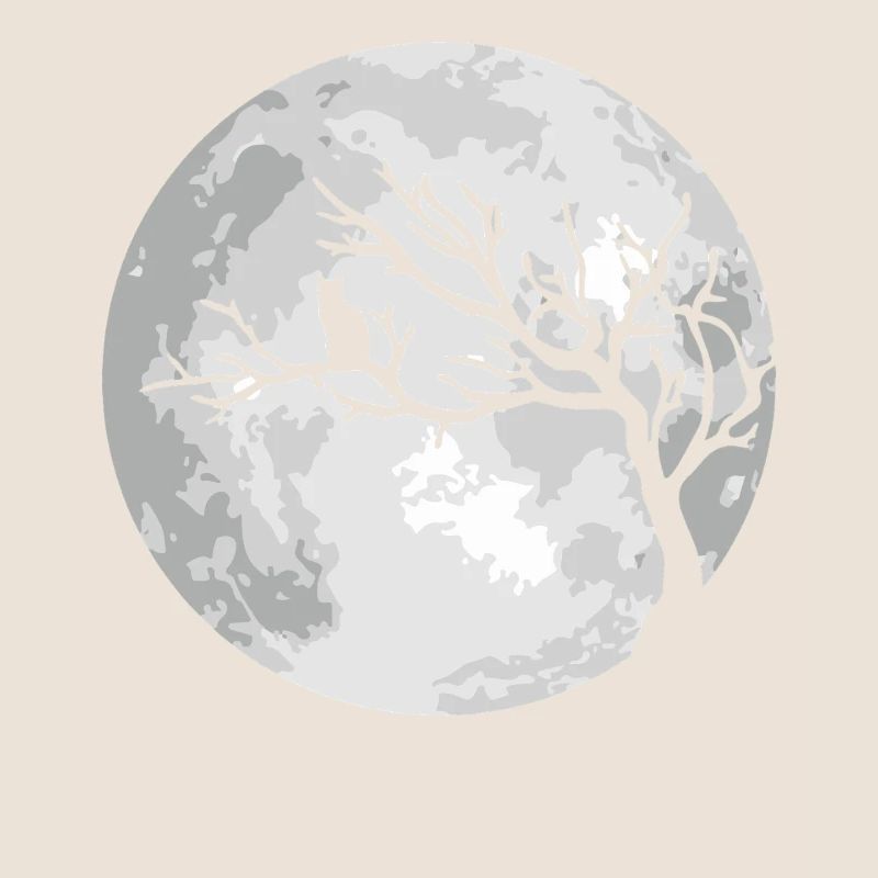Cat Moon Halloween Moonlight