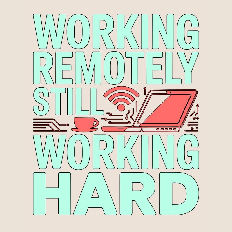 Remote Developer Working Remotely Web Programmer