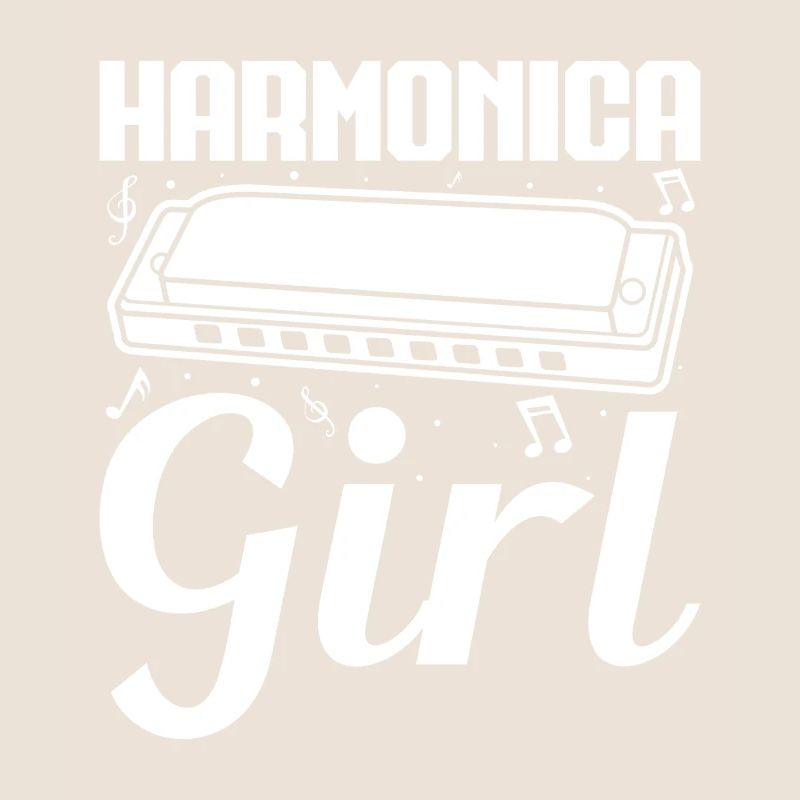 Harmonica Musican Girl Harmonica