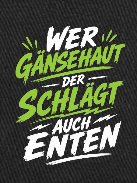 Gänsehaut schlägt Enten Karneval