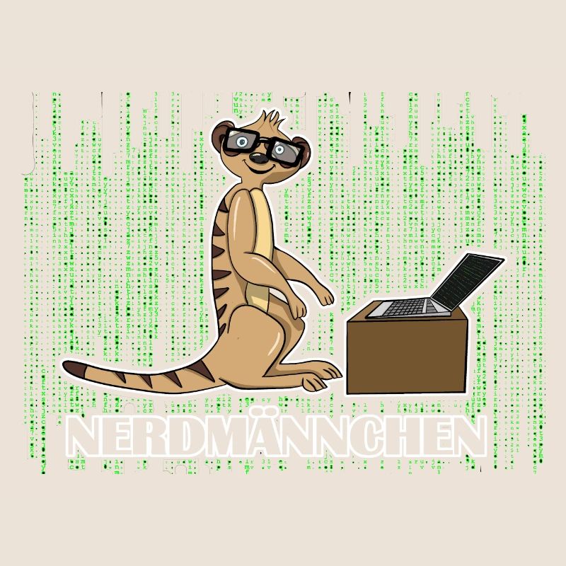 Computer Informatik Nerd Nerdmännchen für