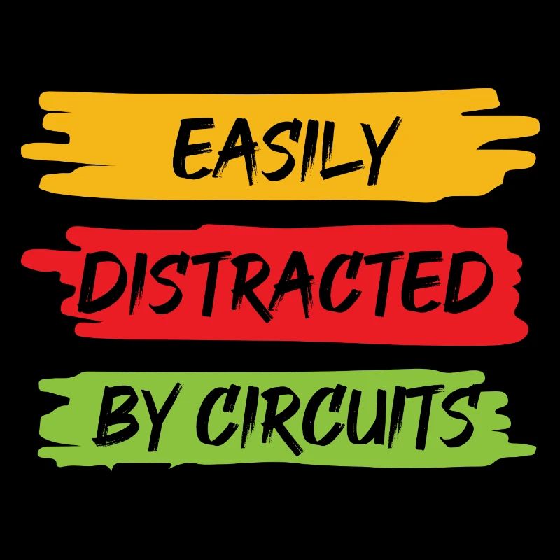 Distracted by Circuits Electrician Craftsman