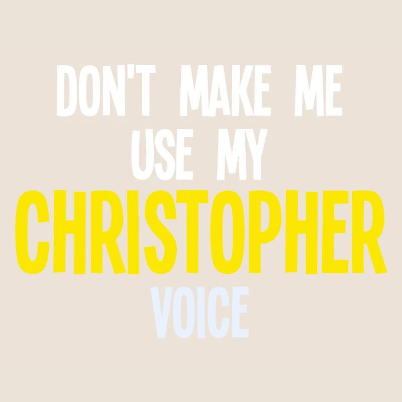 Vorname Christopher Name Christopher Geschenk