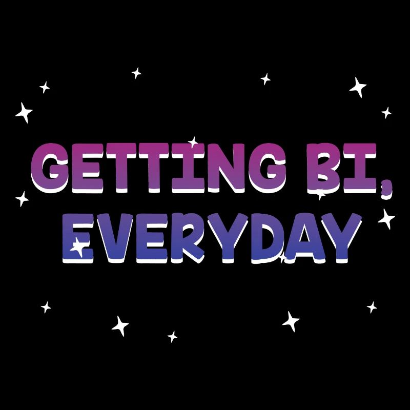 Getting Bi Everyday Bisexual LGBTQ Bi Pride LGBT