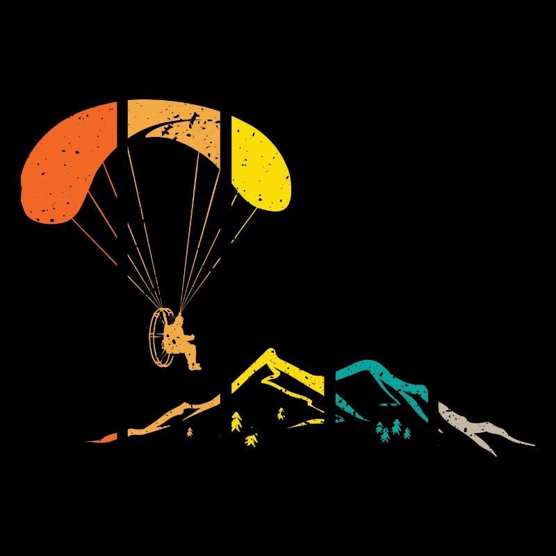 Paramoteur Parapente motorisé
