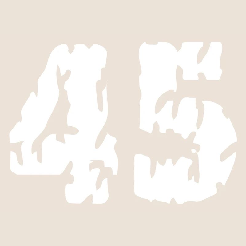 Maillot 45 numéros