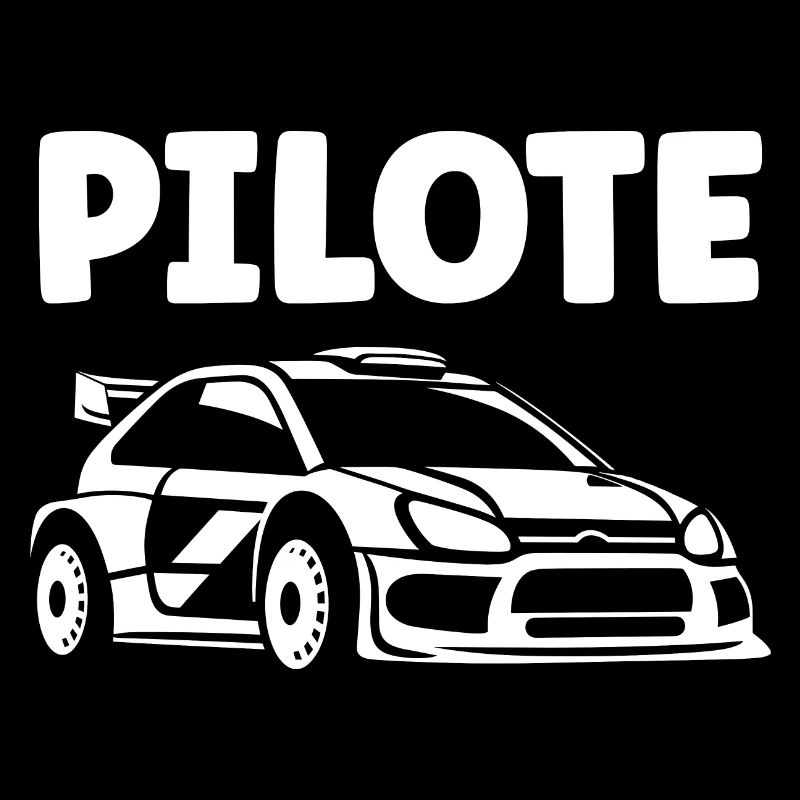 Humour pilote de rallye