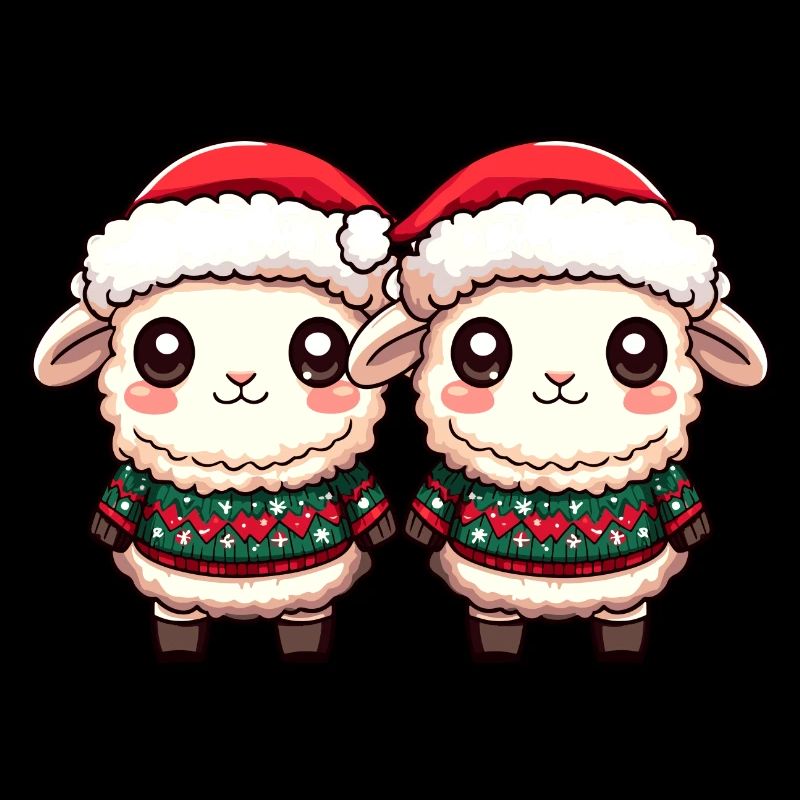 Sheep Christmas Team