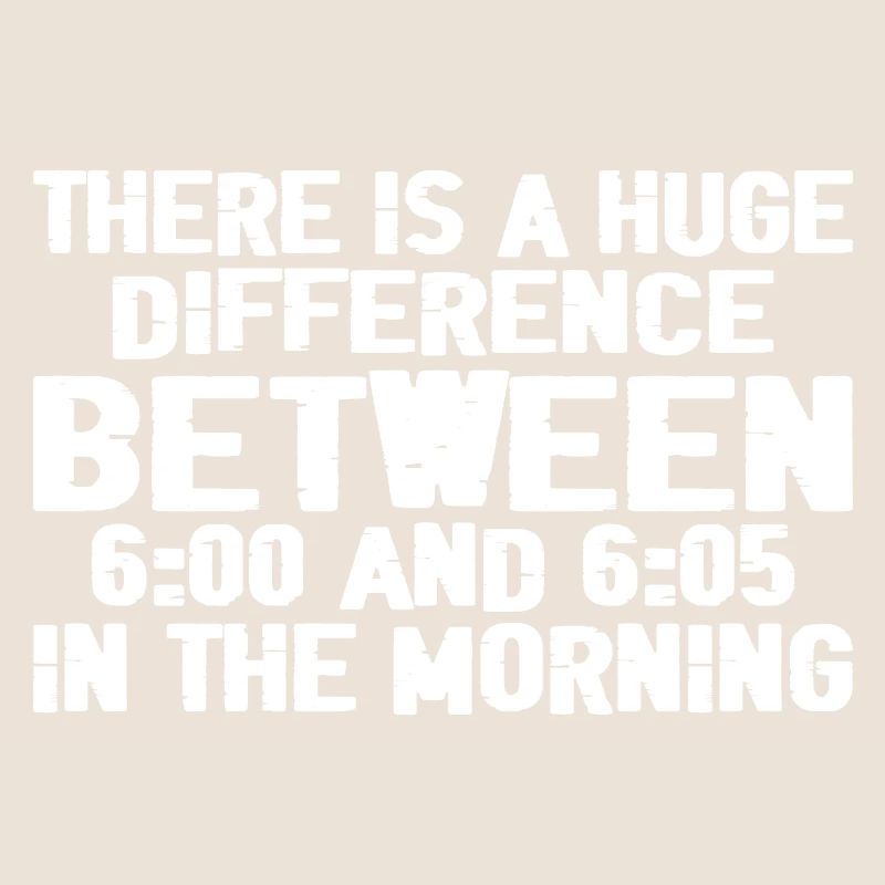 There Is A Difference Between 6:00 And 6:05 3