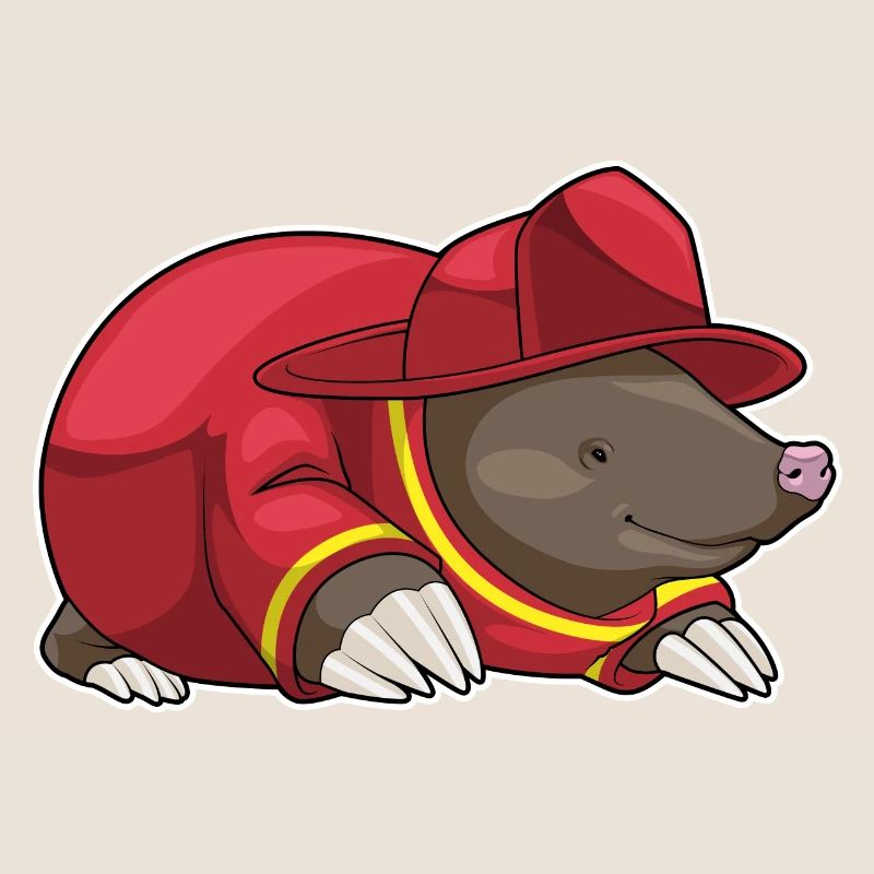 Mole Firefighter Fire Brigade