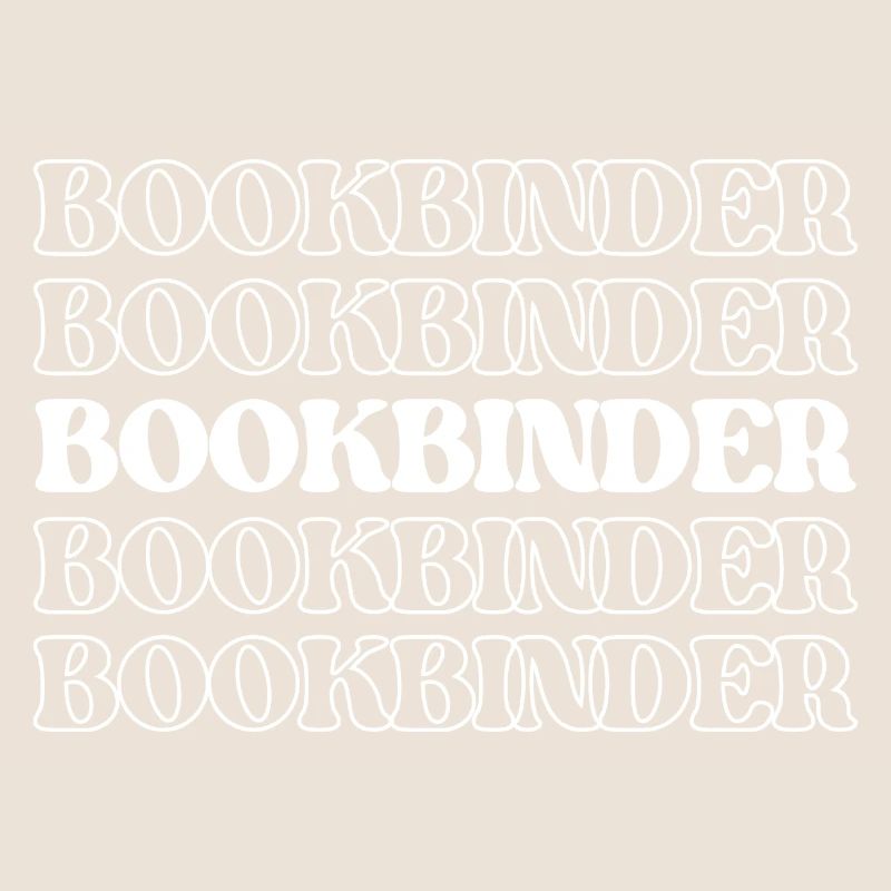 Buchbinder Buchbinder Bucharbeiter Buchflicker Buch