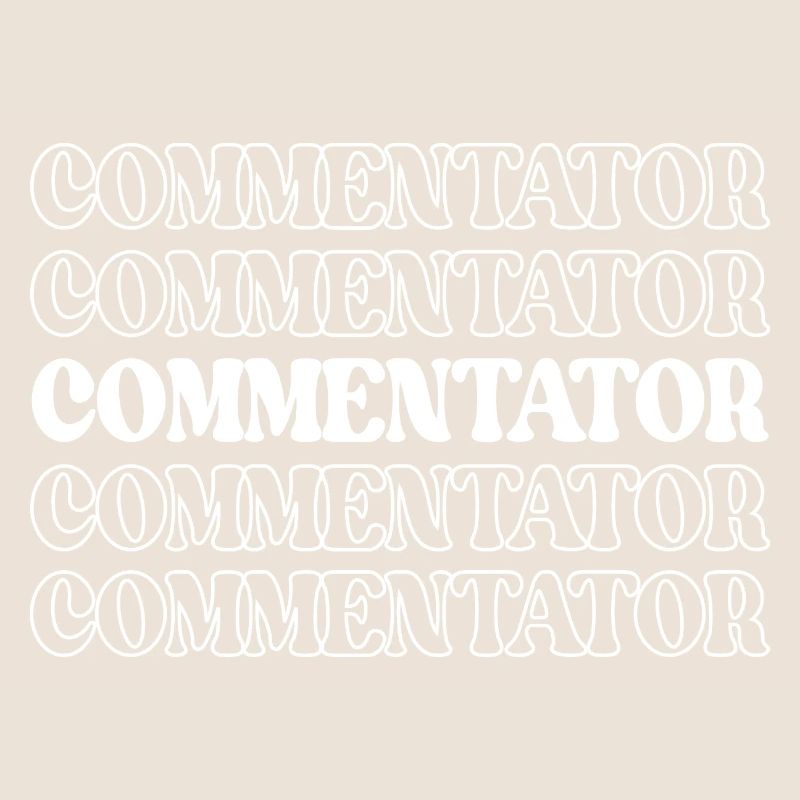 Kommentator Moderator Ansager Sender