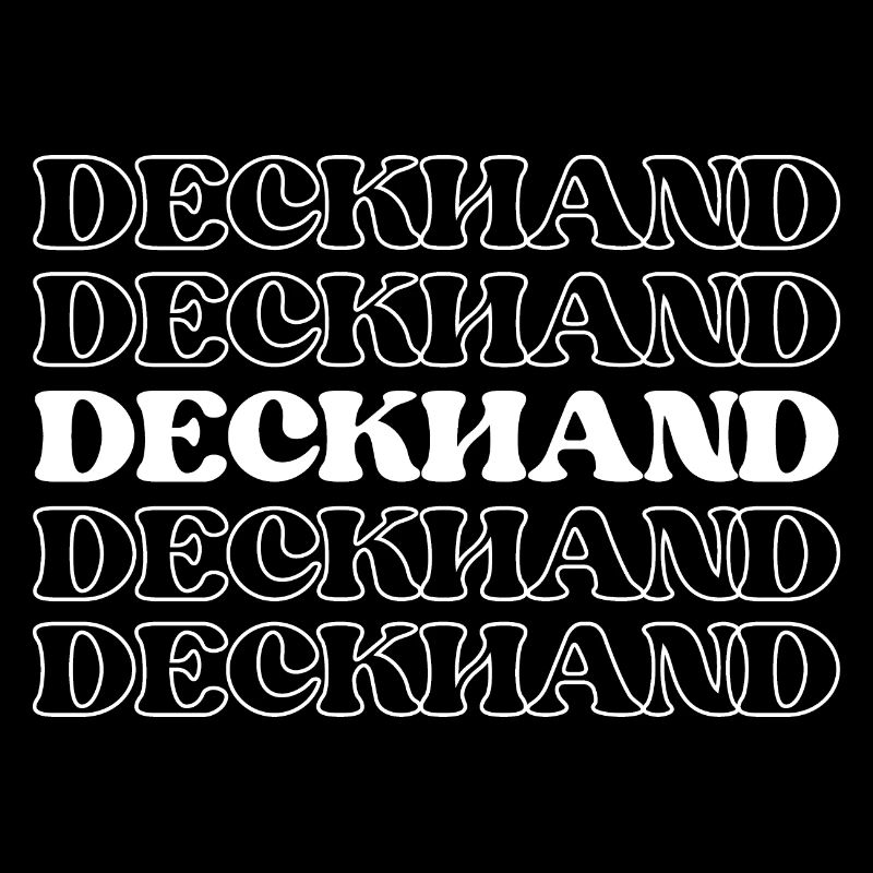 Decksmann Matrose Seemann Schiffskamerad Schiffsarbeiter