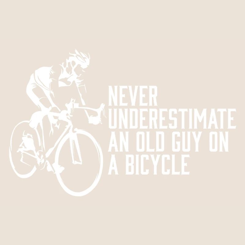 Never Underestimate An Old Guy on a Bicycle