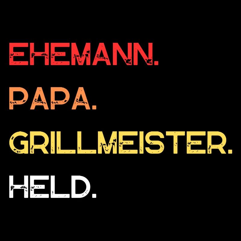 Husband dad grill master hero cool gift idea