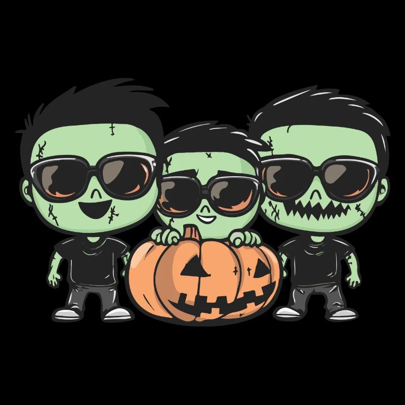 Zombies Halloween Cool