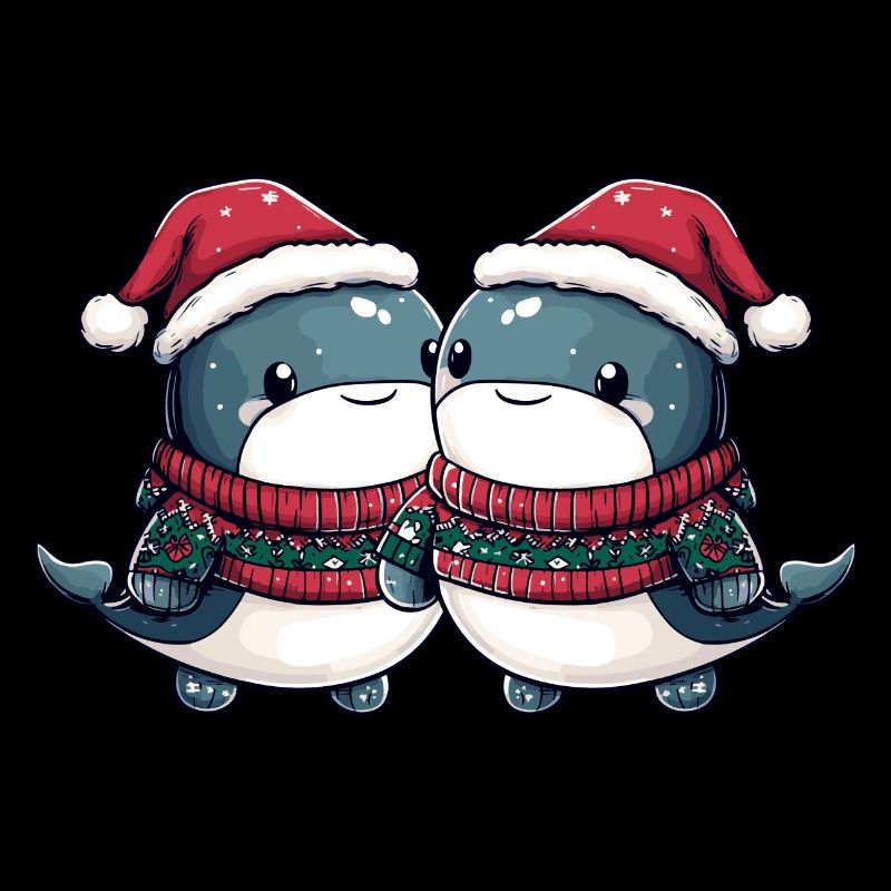L’équipe de Noël des baleines