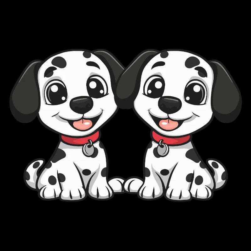 Dalmatiner Hund Comic