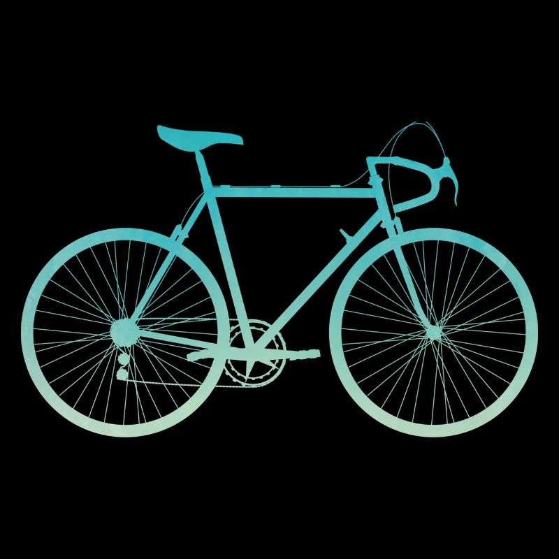 Vélo de course motif de vélo de course mobile