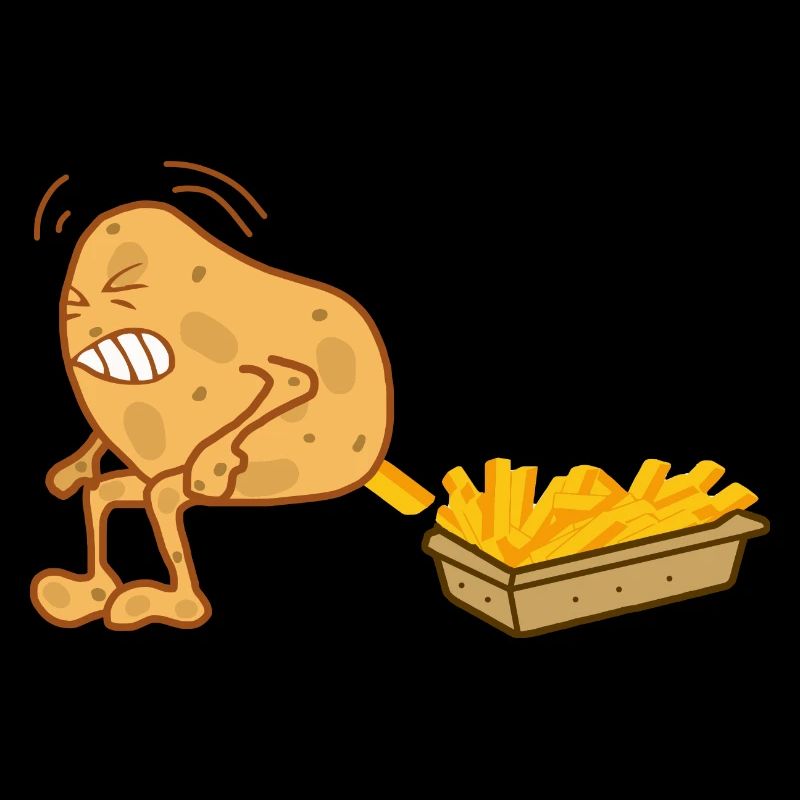 Frites Pommes de terre caca