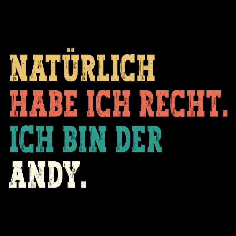 Andy Lustiger Spruch Vorname Name Andy
