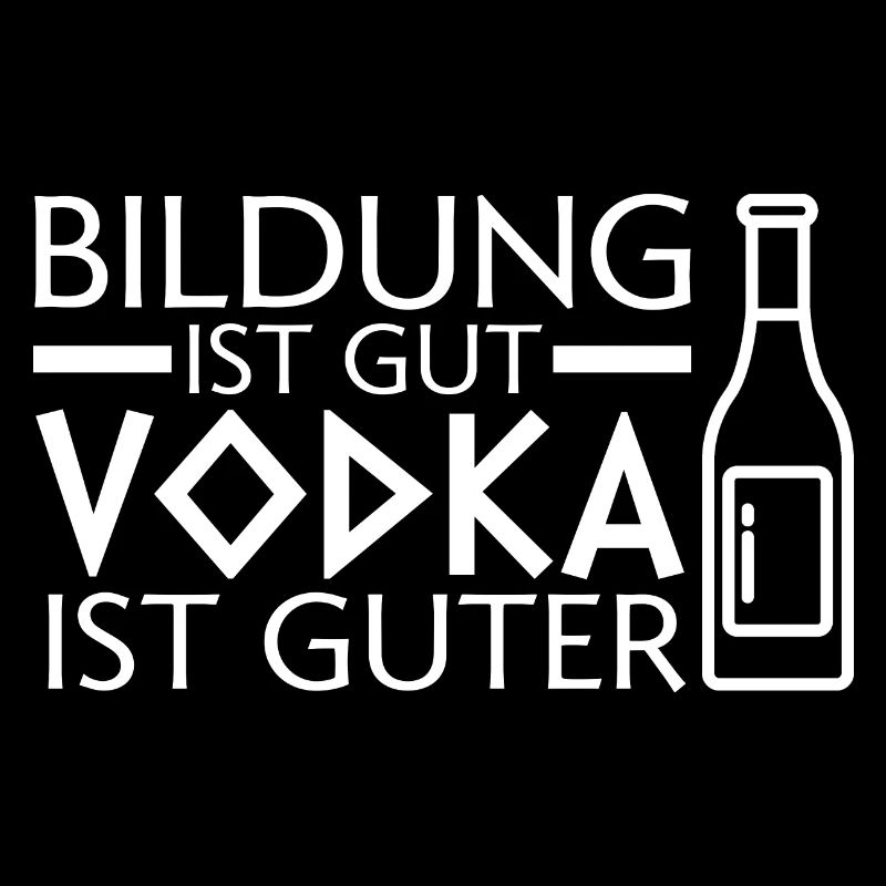 Vodka Alkohol Vodkatrinker Geschenk