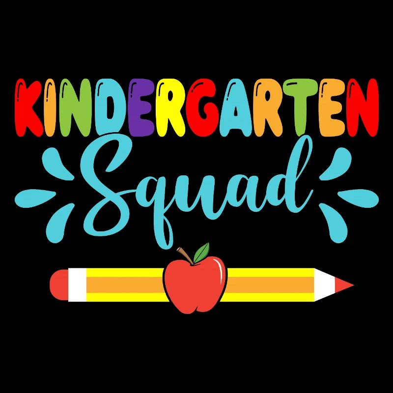 Kindergarten Squad School Teacher Students