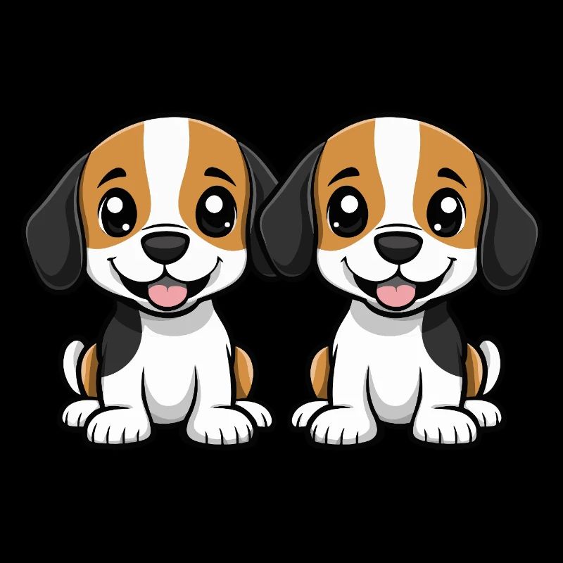 Beagle Hund Comic