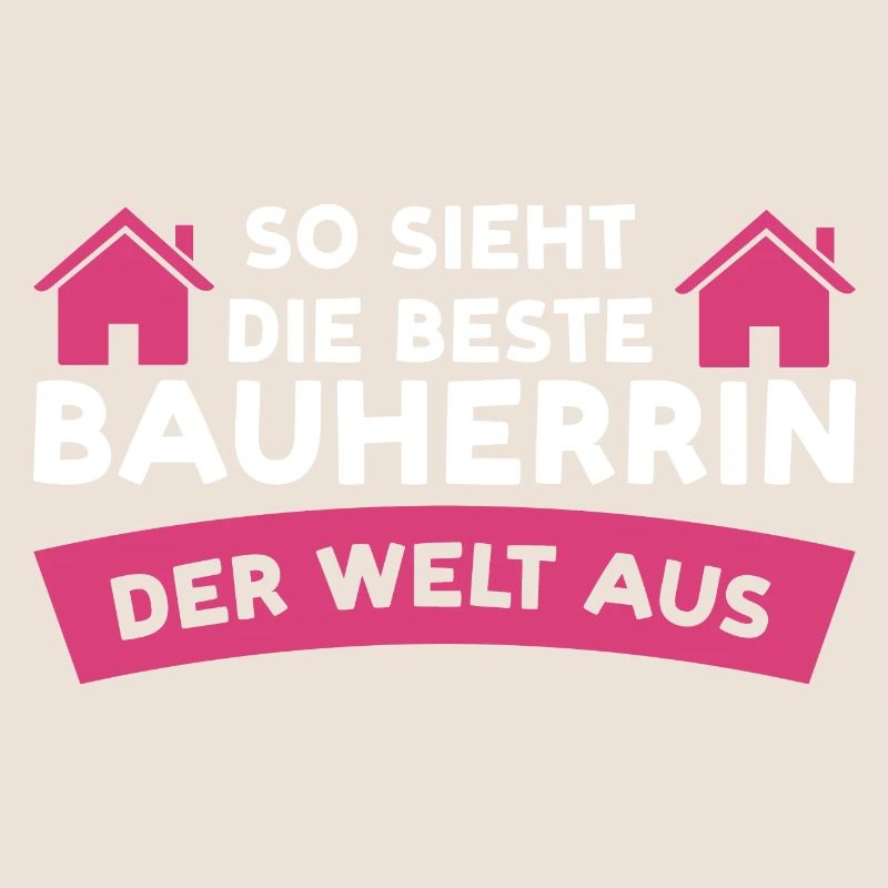 Bauherrin Bauherr Eigenheim Geschenk