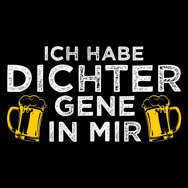 Dichter Bier Autor Geschenk