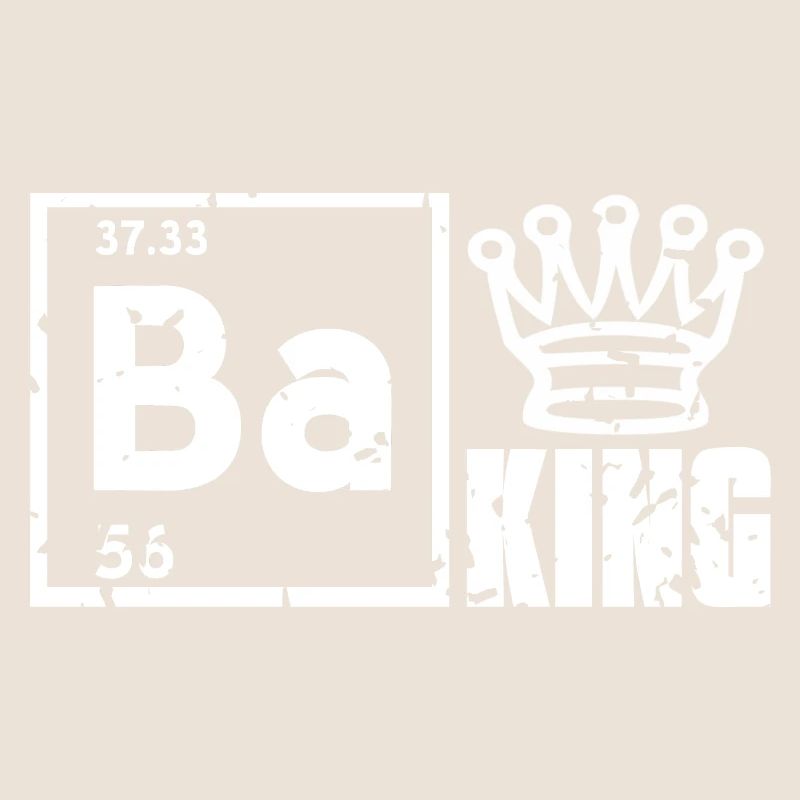 BAKING Cool Vintage Baking KING Designs T-Shirt