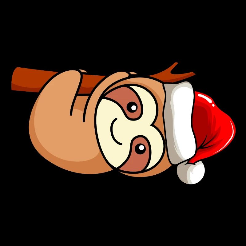 Sloth Comic Christmas