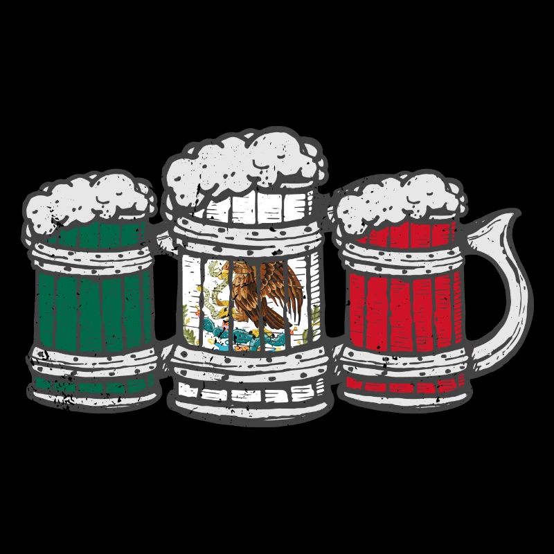Drapeau mexicain, tequila, vacances au Mexique, dicton