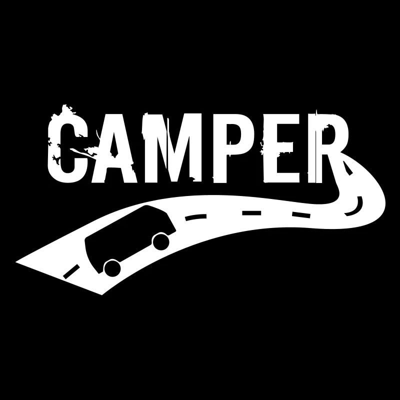 Camper Camping Bus on Tour