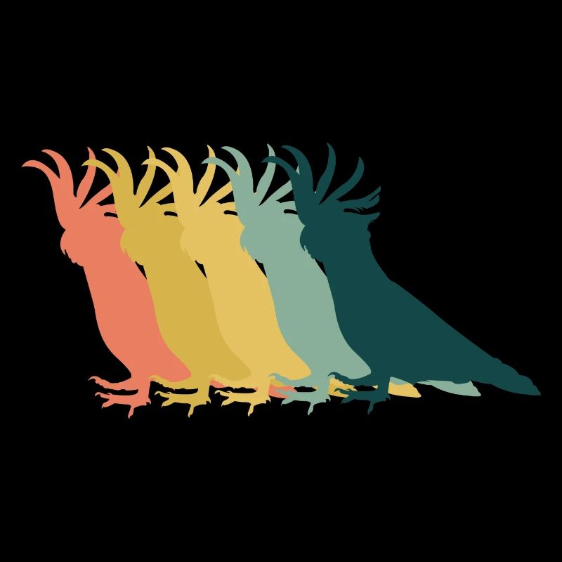 Cockatiel Rétro