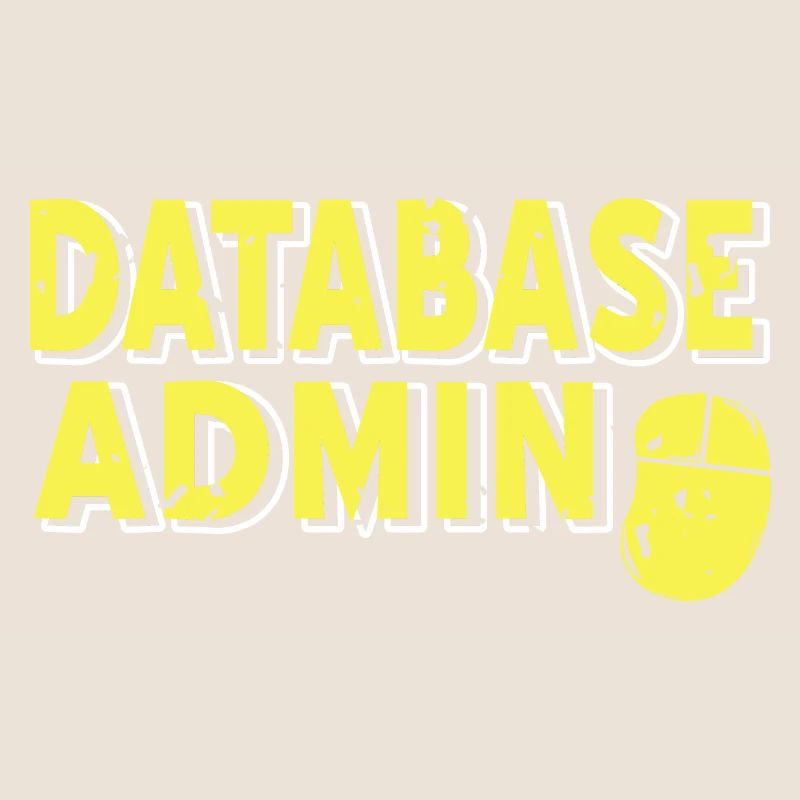 Retro Vintage DATABASE Admin Awesome Designs