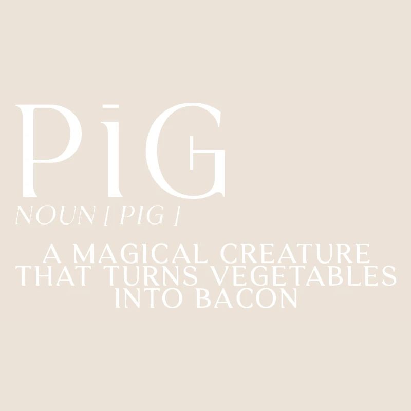 Pig, A Creature That Turns Vegetables Into Bacon 4