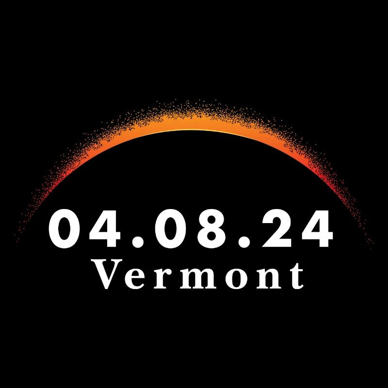 Total Solar Eclipse Path of Totality Vermont