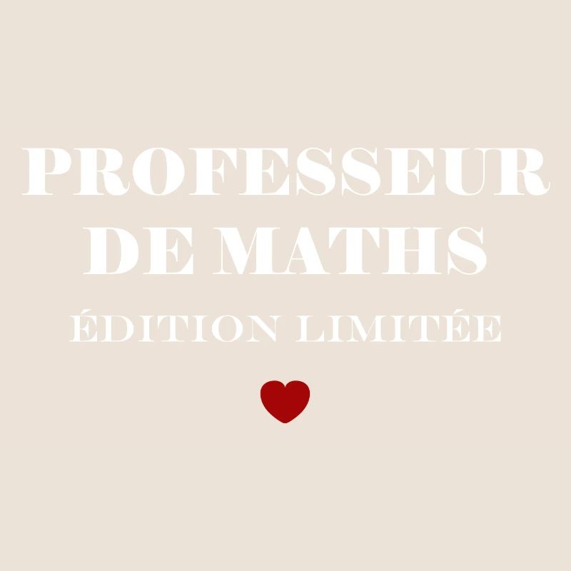 Professeur de maths