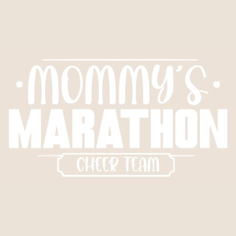 Équipe de cheer du marathon de maman 4