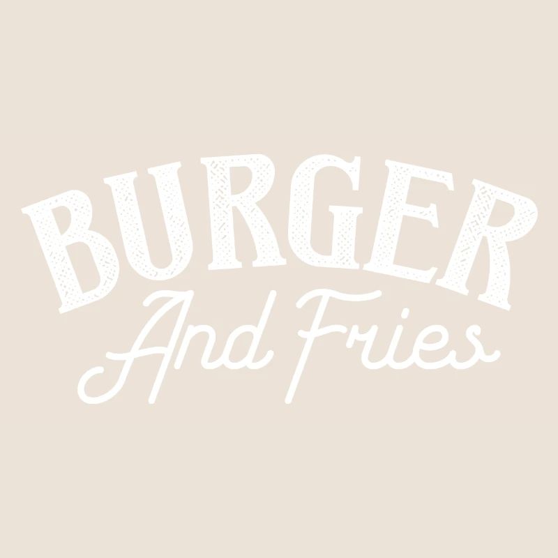 Burger et frites
