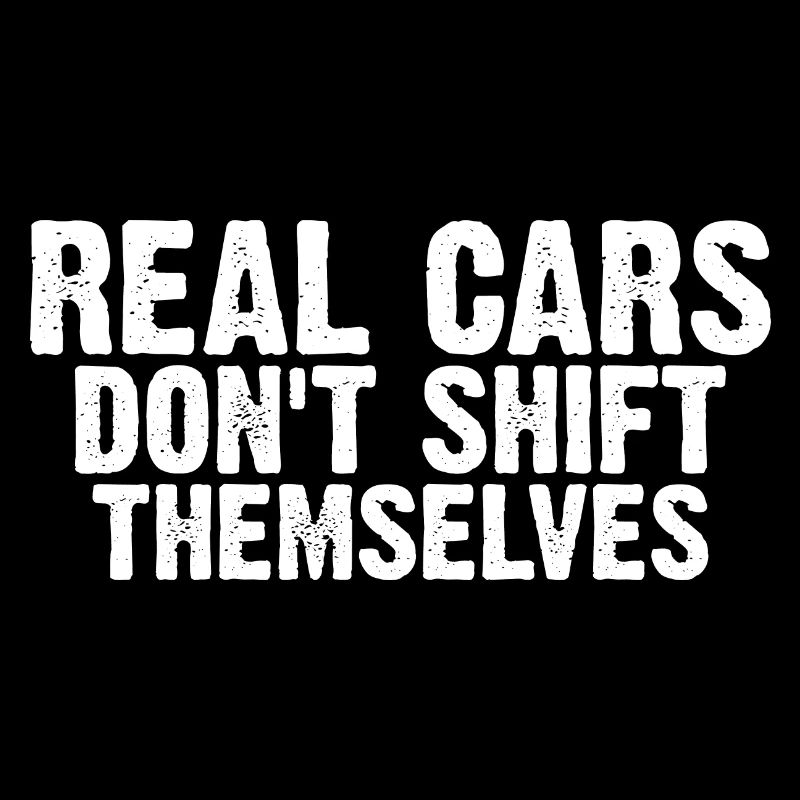 Real Cars Don't Shift Themselves 7