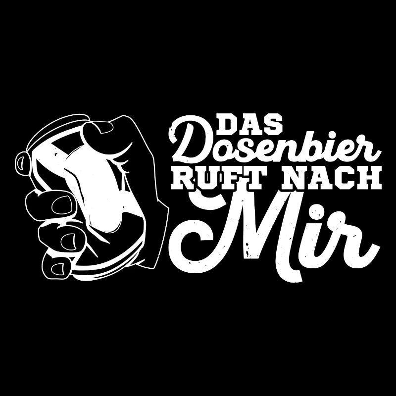 Bier Alkohol Saufen Bierathlet Dosenbier Spruch