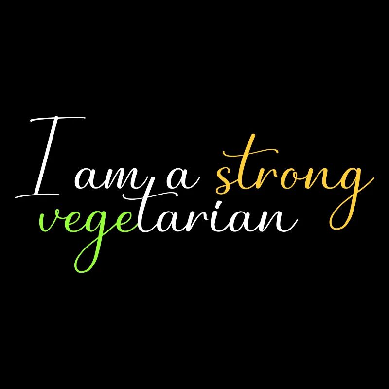 Ich bin ein starker Vegetarier