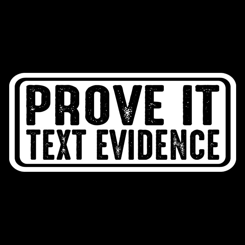Prouvez-le, preuve textuelle 32