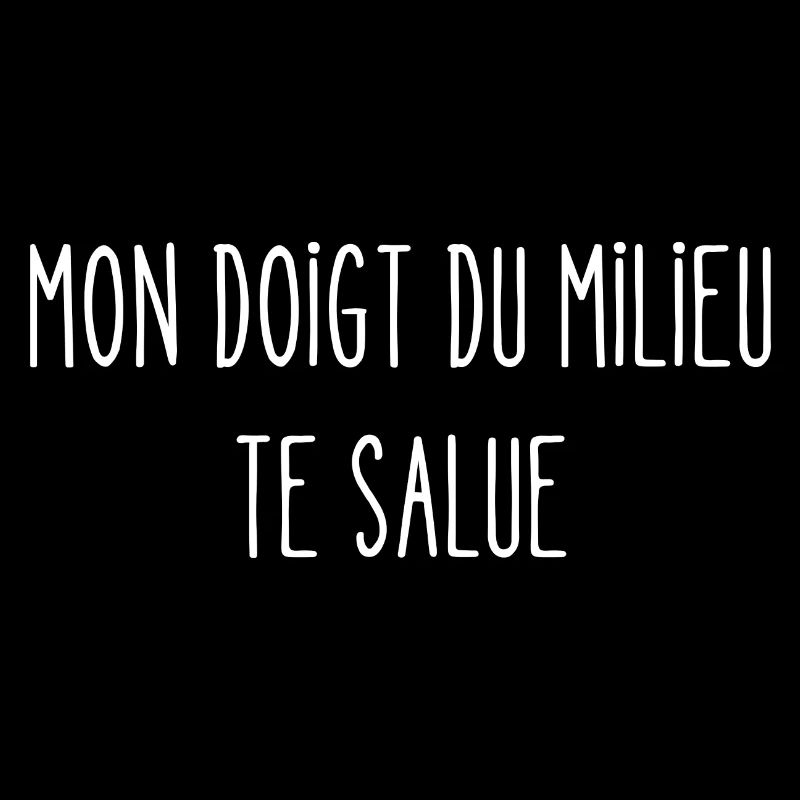 mon doigt du milieu te salue