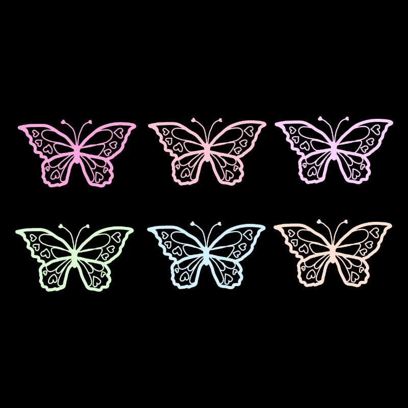 Motif Papillons mignons