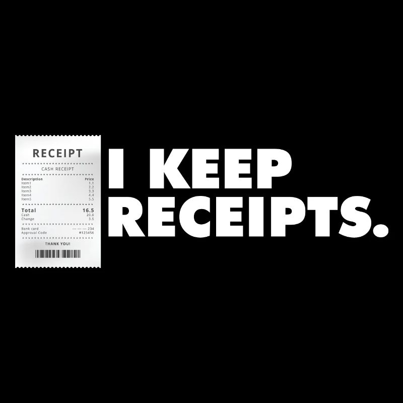 Funny Liar Catchphrase I Keep Receipts Meme