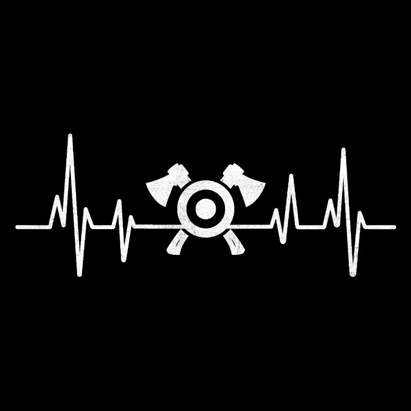 Heartbeat Axe Throwing Target Hatchet Thrower