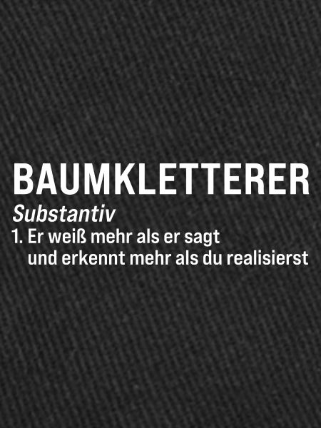 Baumkletterer Definition Baumpfleger Geschenk